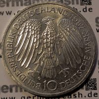 10 Deutsche Mark - 30 Jahre Europäische Wirtschaftsgemeinschaft - Jaeger-Nr. 442