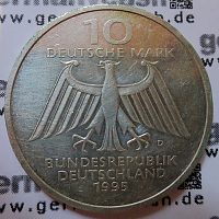 10 Deutsche Mark - Wilhelm Conrad Röntgen - Jaeger Nr. 461