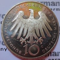 10 Deutsche Mark - 900. Geburtstag von Hildegard von Bingen - Jaeger Nr. 468