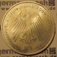 10 Deutsche Mark - Kaiser Karl der Große - Jaeger Nr. 475