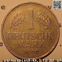 Wertseite - 1 Deutsche Mark - Jaeger Nr. 385