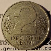 2 Deutsche Mark DDR - Jaeger Nr. 1515