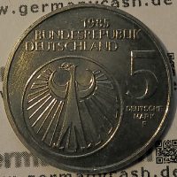 5 Deutsche Mark - Europäisches Jahr der Musik - Jaeger Nr. 437